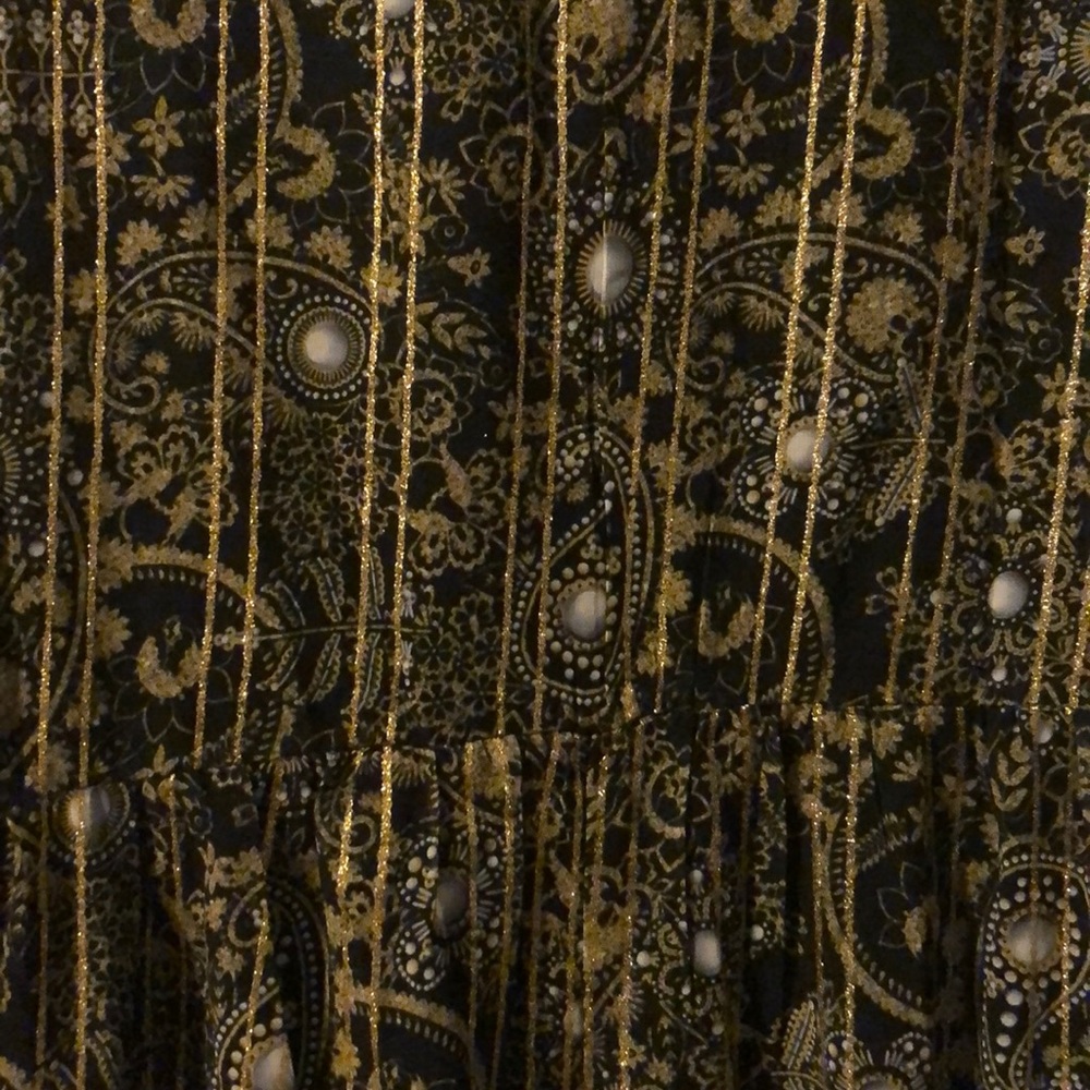 Missguided Olive Green Printed Maxi Dress - Picture 10 of 11